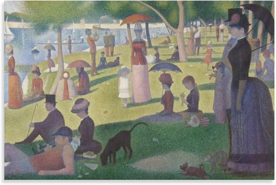 Amazon.co.jp: 新印象派の画家ジョルジュ・スーラ グランド